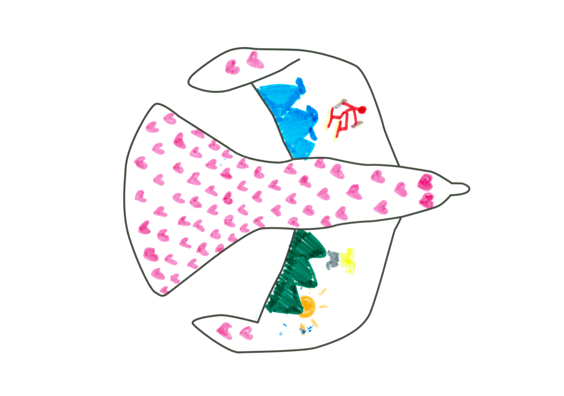 自由飛翔的天氣鳥