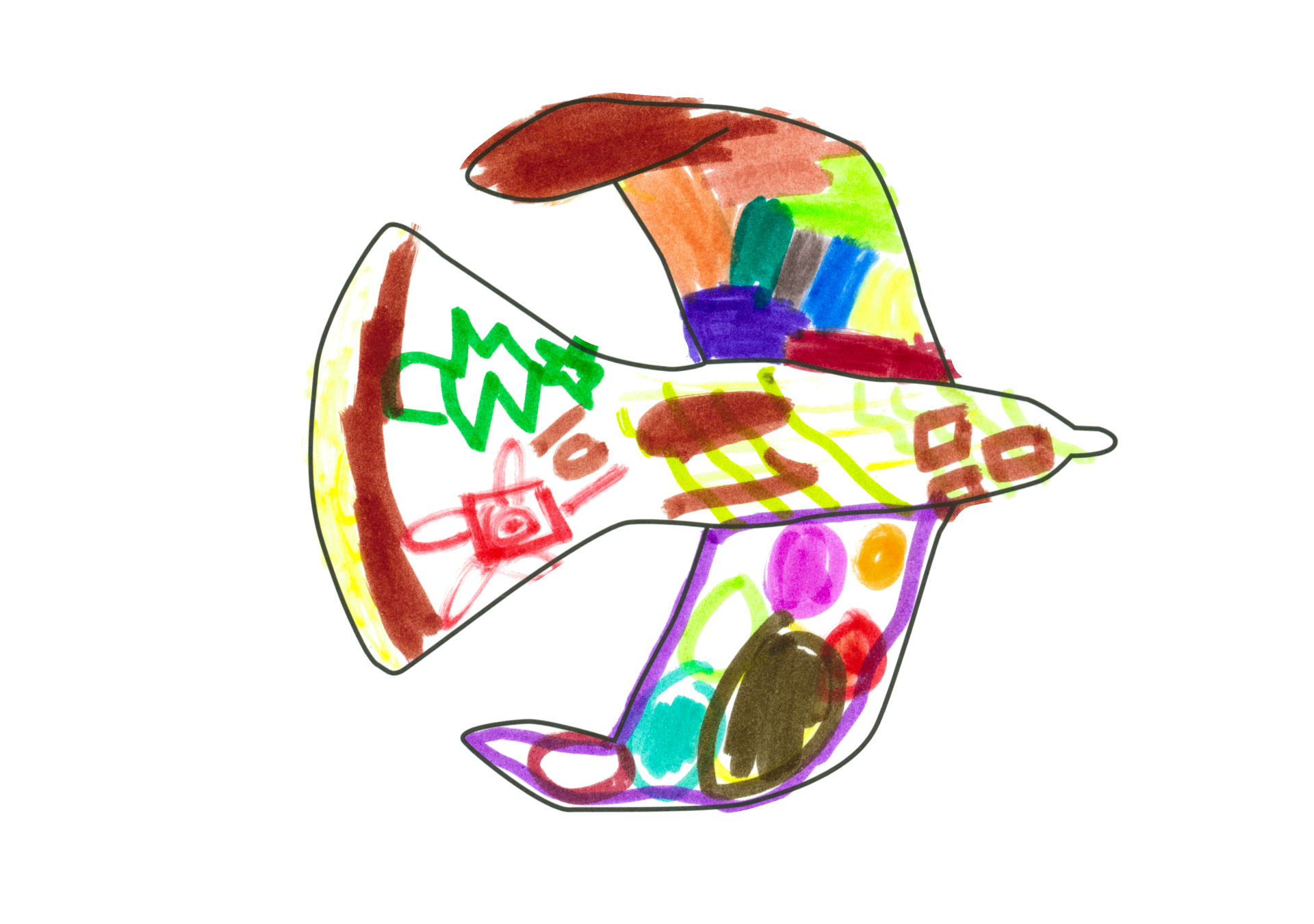 自由飛翔的天氣鳥