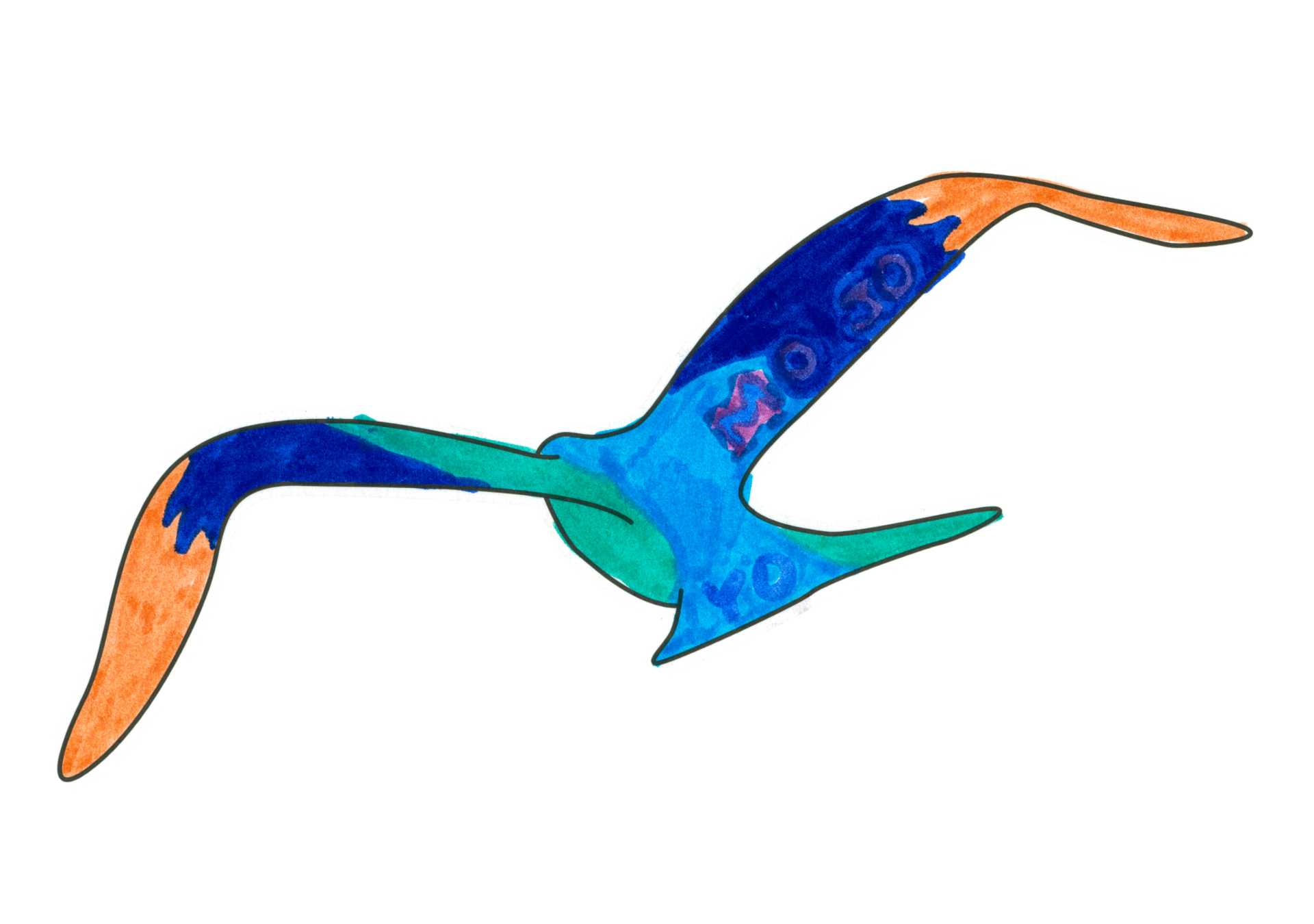 自由飛翔的天氣鳥