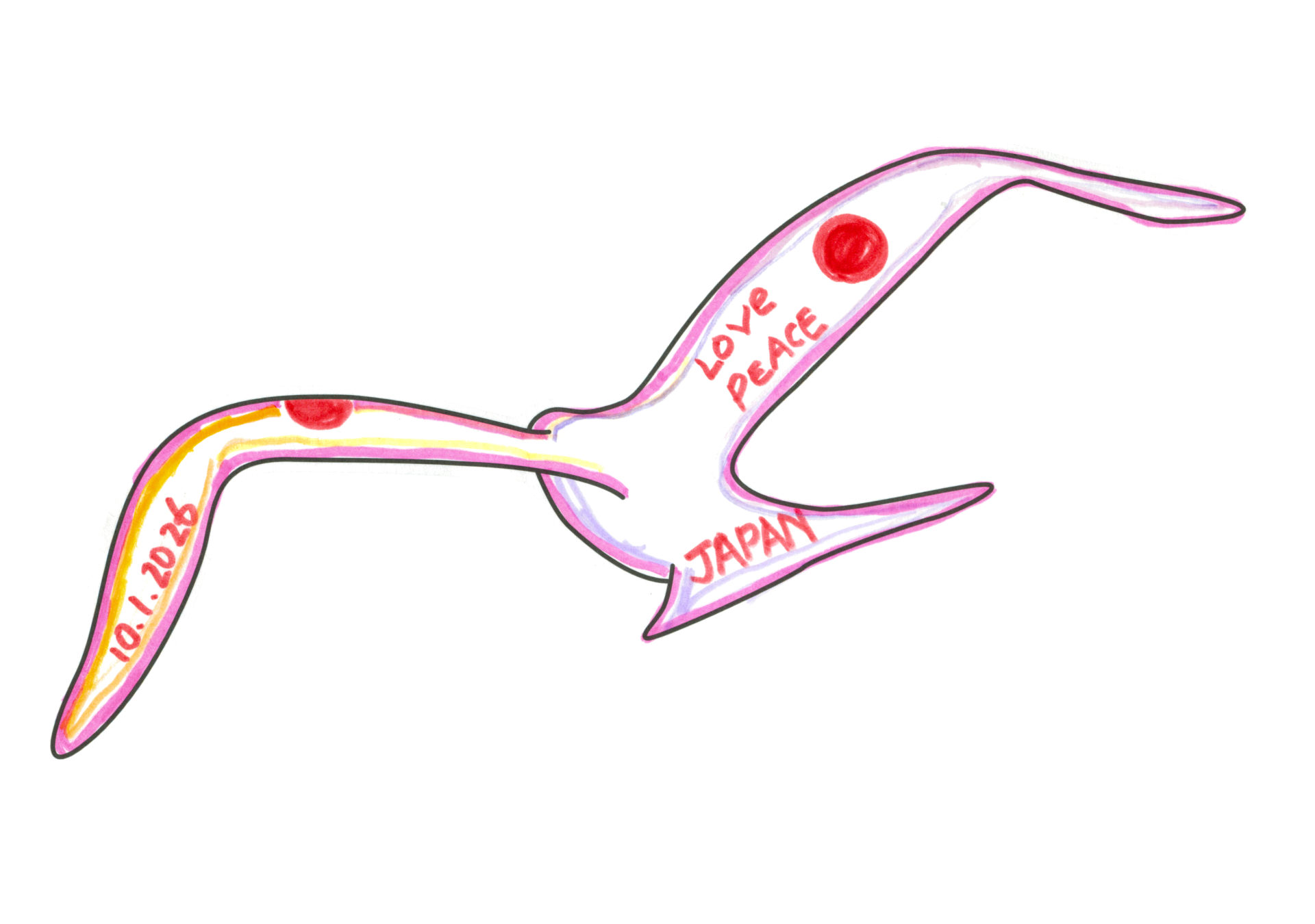 自由飛翔的天氣鳥