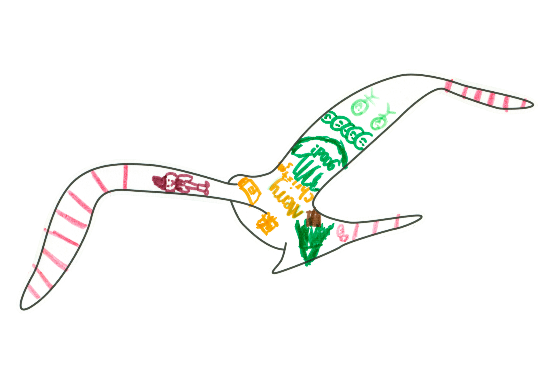 自由飛翔的天氣鳥