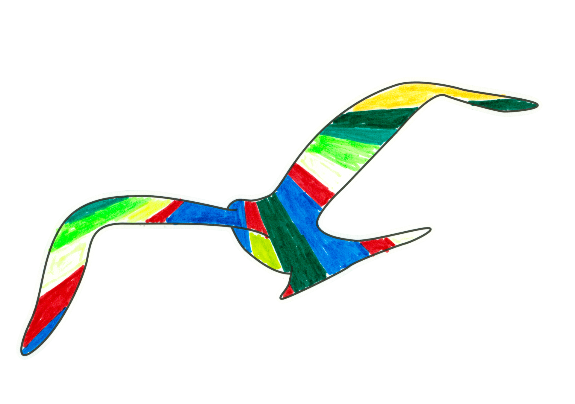 自由飛翔的天氣鳥