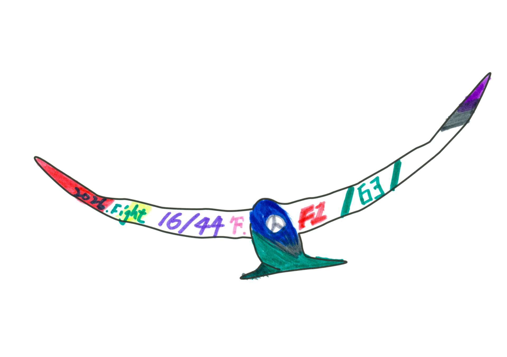自由飛翔的天氣鳥