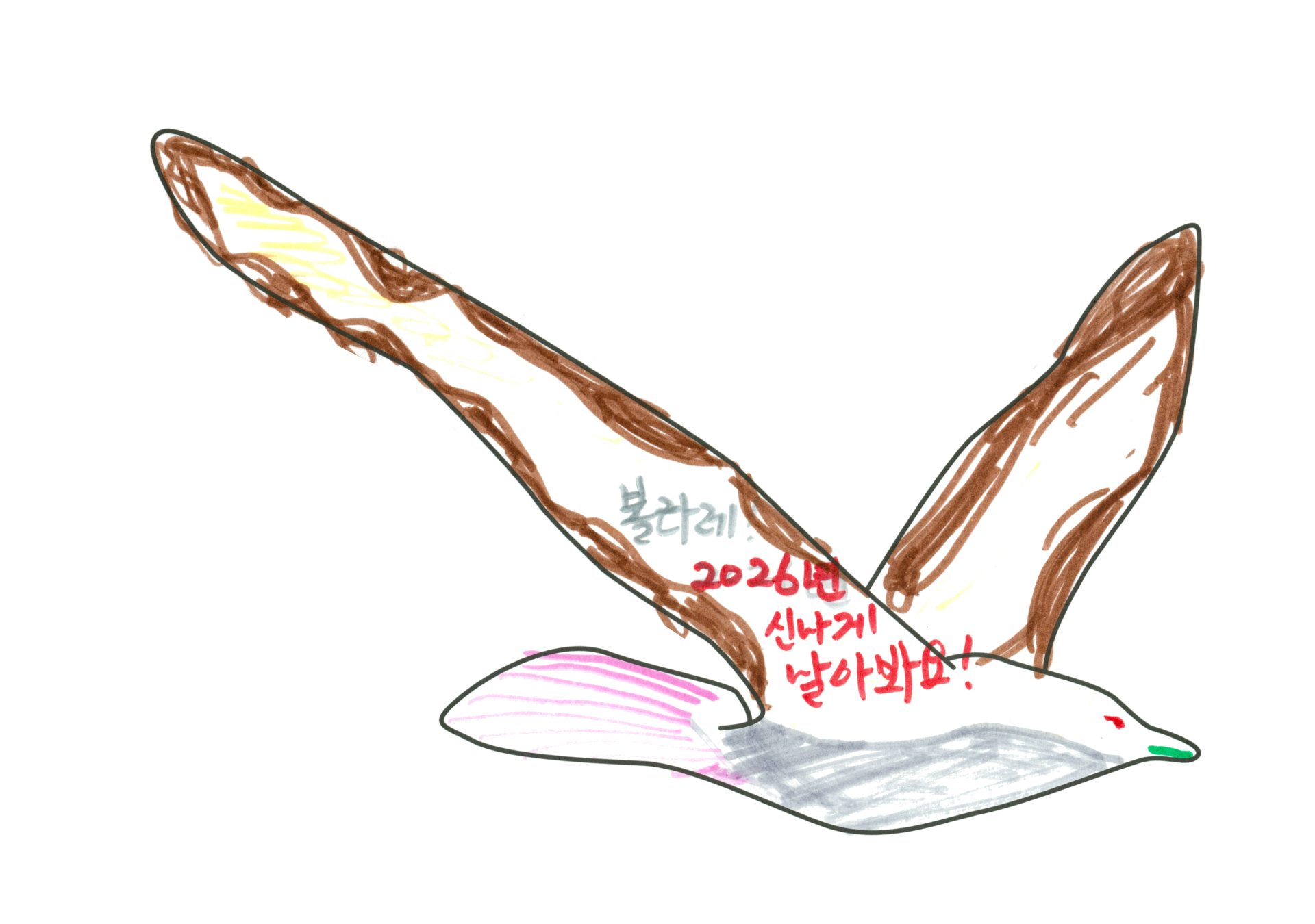 自由飛翔的天氣鳥