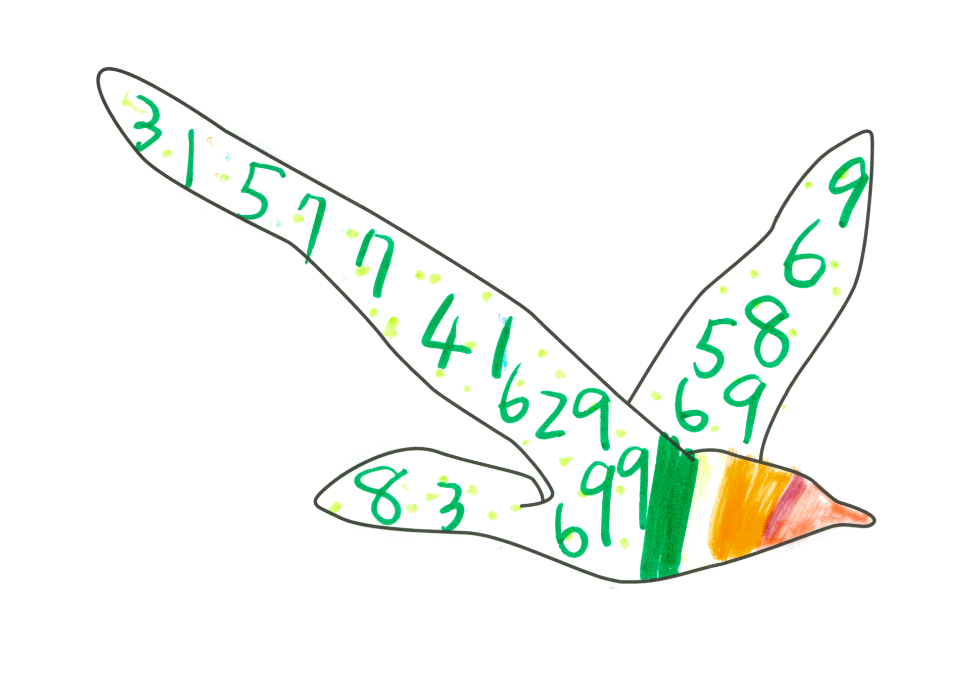 自由飛翔的天氣鳥