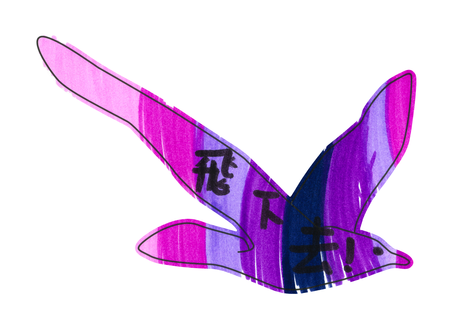 自由飛翔的天氣鳥