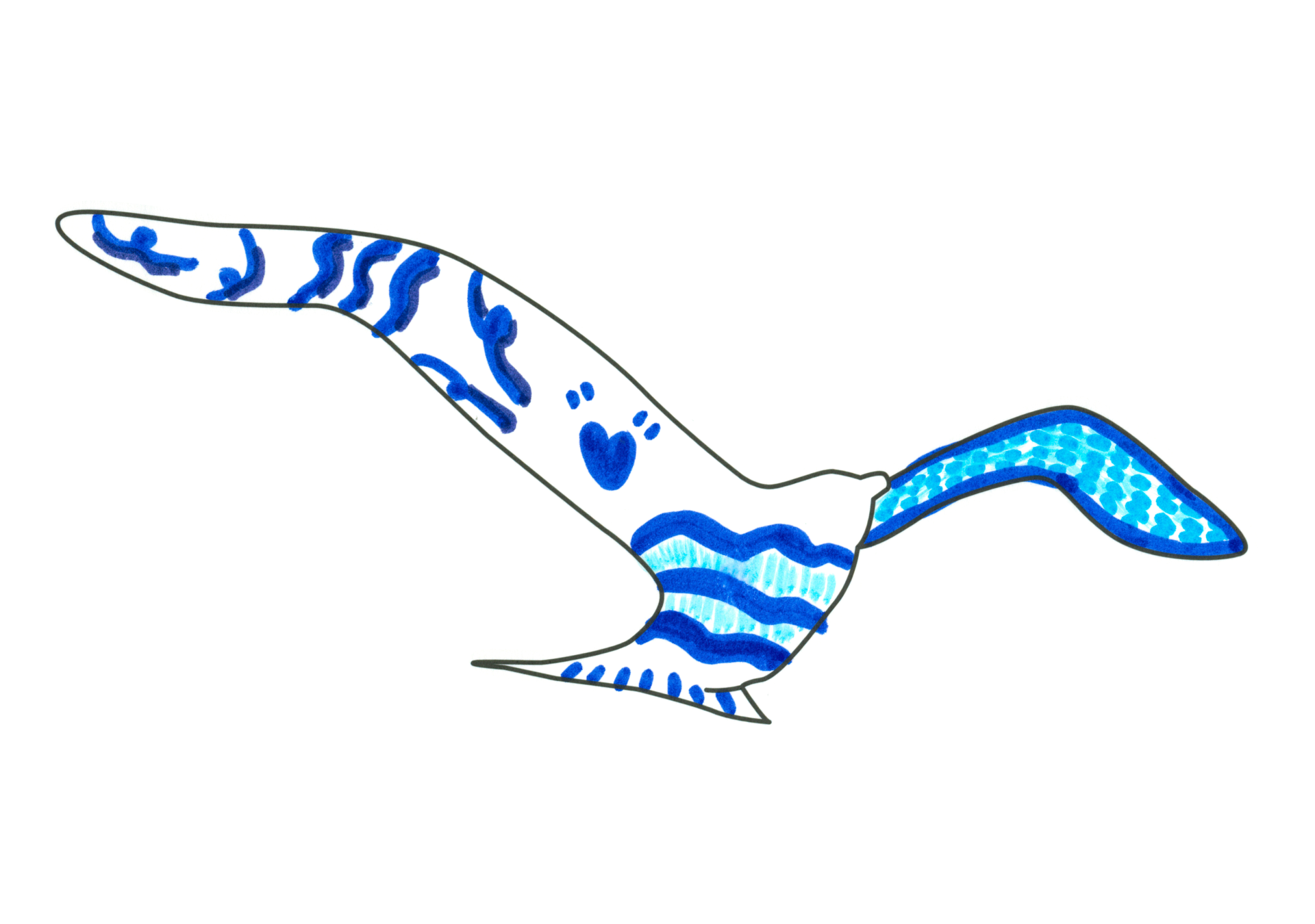 09535 自由飛翔的天氣鳥