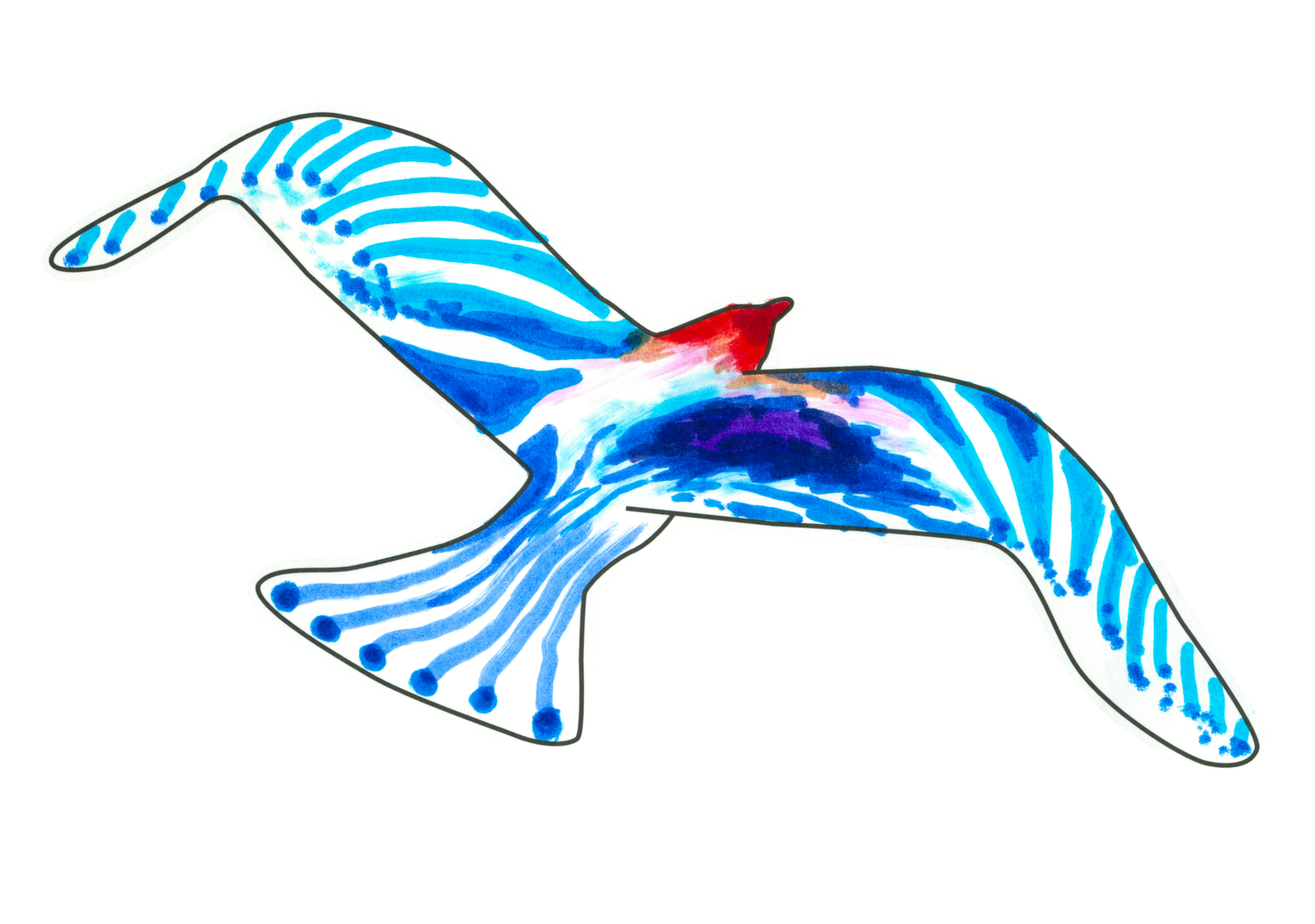 07313 自由飛翔的天氣鳥