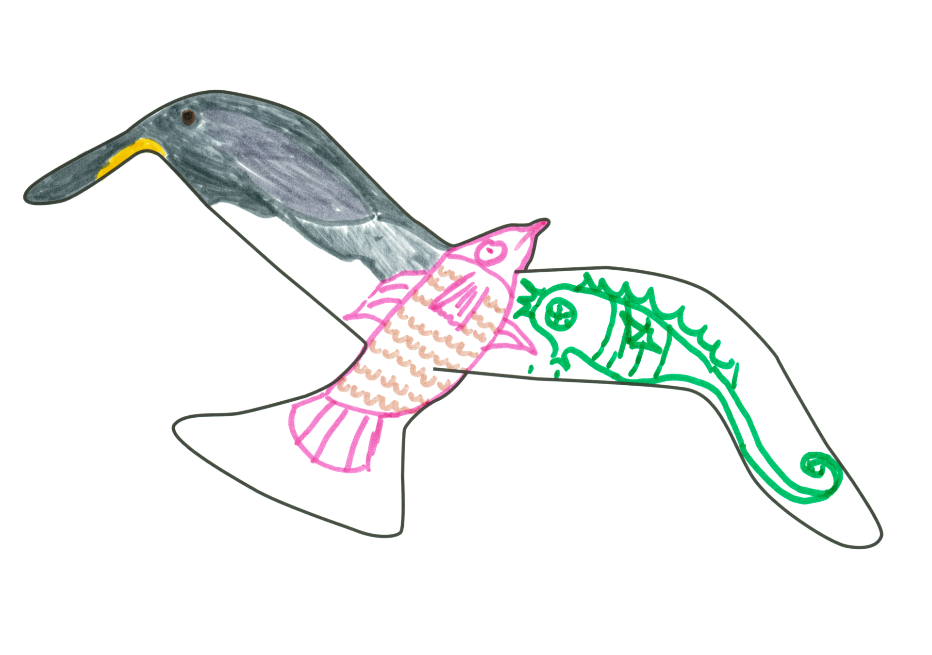 自由飛翔的天氣鳥