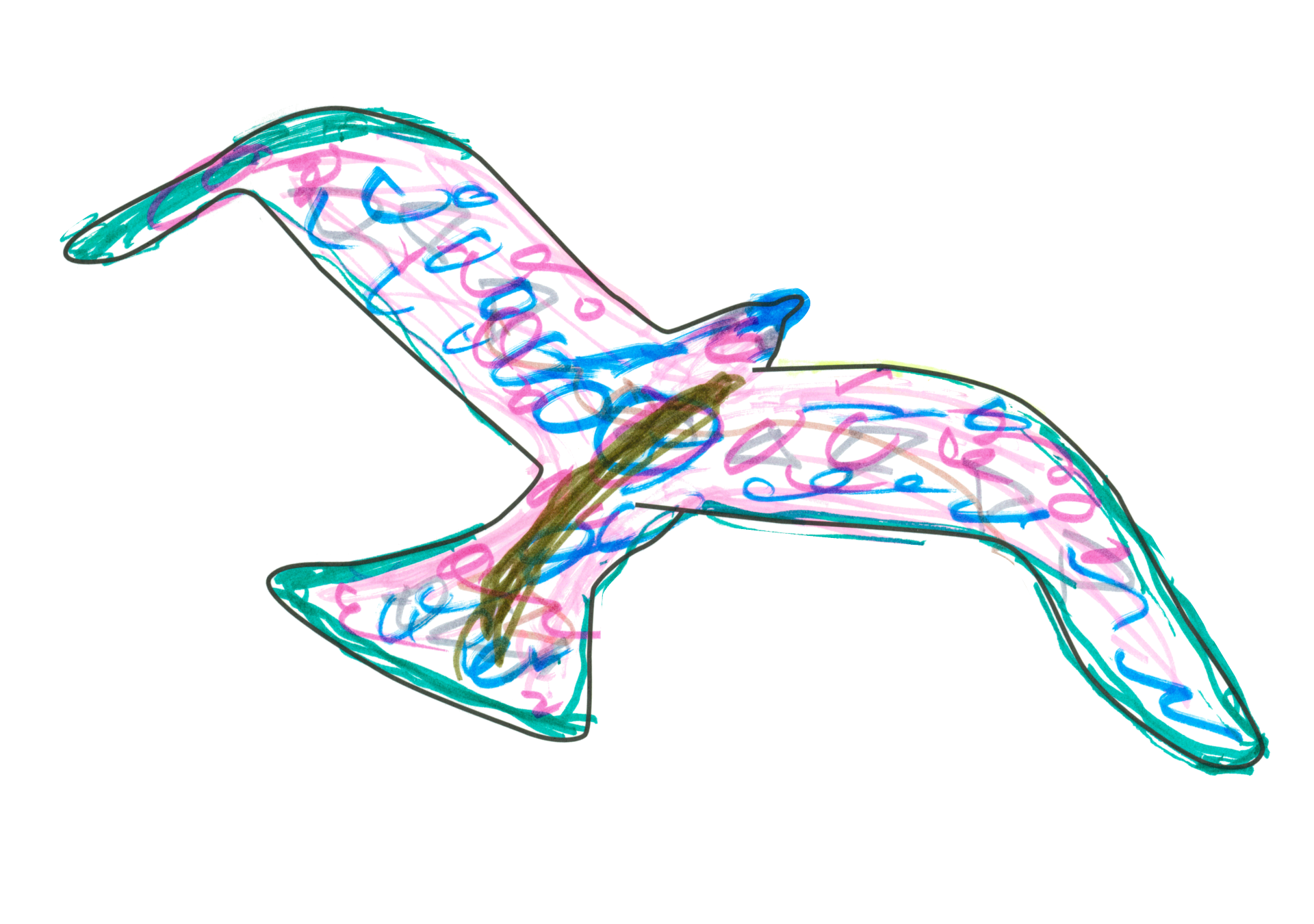 自由飛翔的天氣鳥